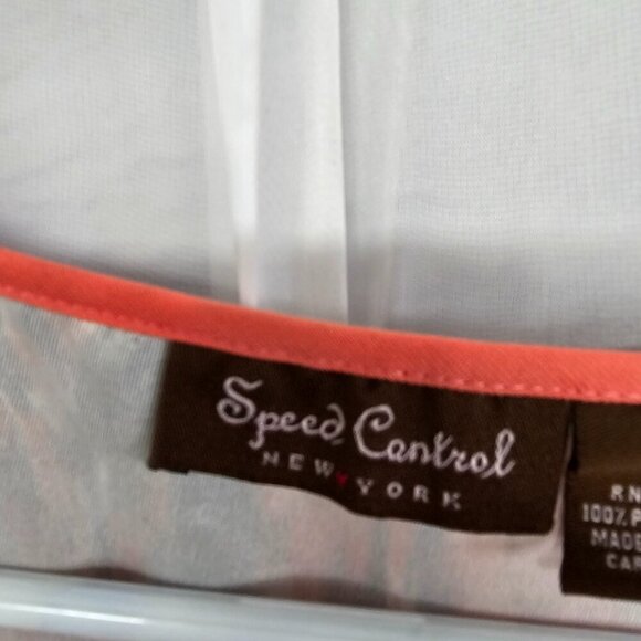 Speed Control Terra Cotta Black Aztec Mini Dress Boho Hippie Festival M - Picture 8 of 11